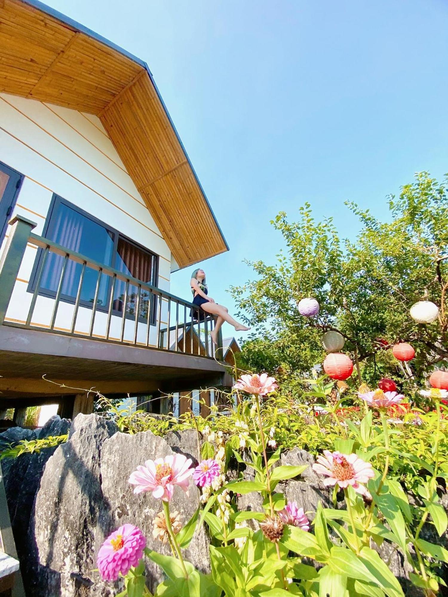 Sky Bay Lodge Ha Giang Exterior foto