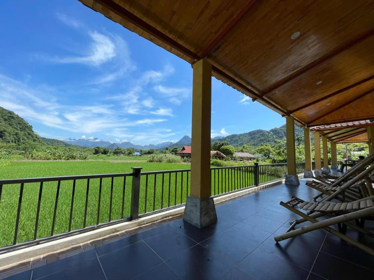 Sky Bay Lodge Ha Giang Exterior foto